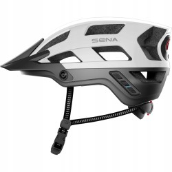SENA MTB KASK ROWEROWY Z INTERKOMEM M1 TYLNI LED + DASZEK PROCESOR M