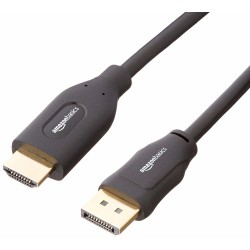 Outlet Kabel AmazonBasics DPH12M-6FT-1 HDMI standard 2.1 DisplayPort 1,8 m