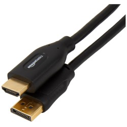 Outlet Kabel AmazonBasics DPH12M-6FT-1 HDMI standard 2.1 DisplayPort 1,8 m