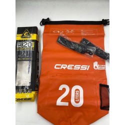 Outlet Worek Cressi Suchy worek - pomarańczowy z zamkiem 20 lt 20 l