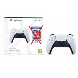 Outlet Gamepad Bezprzewodowy do konsoli PS5 SONY DualSense V2 biało czarny