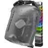 Outlet Wodoodporna torba żeglarska Dry Bag poj 15L przezroczysty antracyt