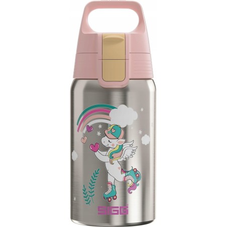 BUTELKA BIDON TERMOS DO PICIA DLA DZIECI ZE STALI NIERDZEWNE SIGG 500 ML