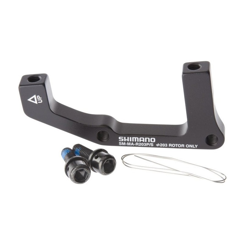 Outlet Adapter do hamulca tarczowego Shimano SM-MA-R203 P/S 203 mm Outlet Adapter do hamulca tarczowego Shimano SM-MA-R203 P/S 203 mm