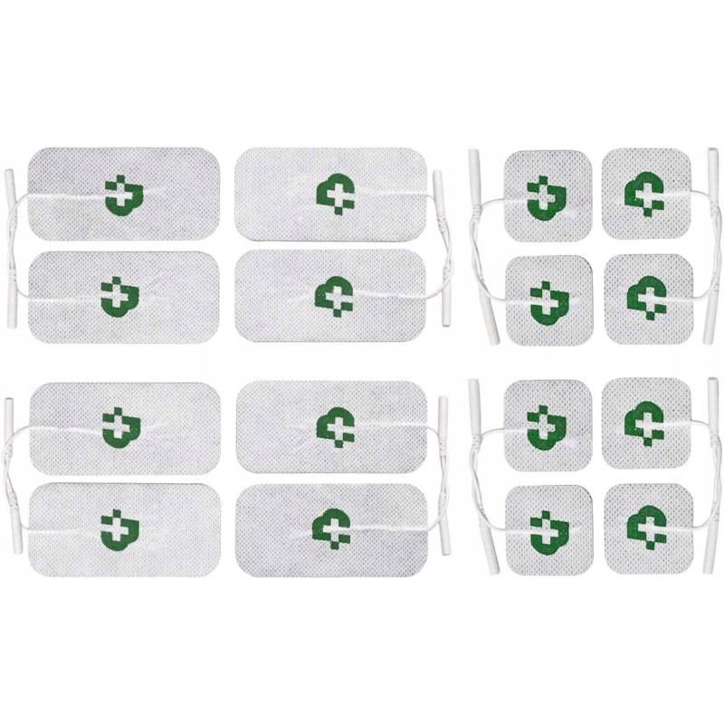Elektrody 16-calowe pasujące do TESMED 8 x 50 x 50 mm + 8 x 50 x 100 mm Elektrody 16-calowe pasujące do TESMED 8 x 50 x 50 mm + 8 x 50 x 100 mm
