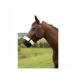 Kaganiec dla konia Teddy Fleece Covalliero Cob łatwa instalacja size C