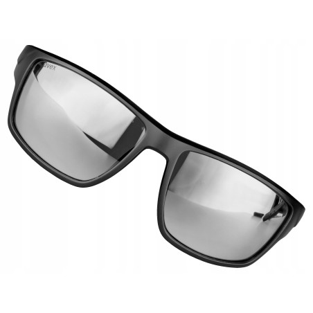 Outlet Okulary sportowe UVEX SPORTSTYLE 230 Black Mat 2216 catS3 elastyczne