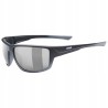 Outlet Okulary sportowe UVEX SPORTSTYLE 230 Black Mat 2216 catS3 elastyczne