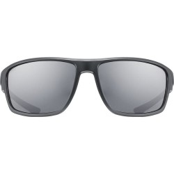 Outlet Okulary sportowe UVEX SPORTSTYLE 230 Black Mat 2216 catS3 elastyczne