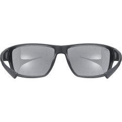 Outlet Okulary sportowe UVEX SPORTSTYLE 230 Black Mat 2216 catS3 elastyczne