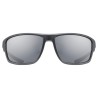 Outlet Okulary sportowe UVEX SPORTSTYLE 230 Black Mat 2216 catS3 elastyczne