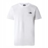 Outlet The North Face T-Shirt Simple Dome Rozmiar XXL Biały - NF0A87NGFN4