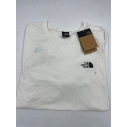 Outlet The North Face T-Shirt Simple Dome Rozmiar XXL Biały - NF0A87NGFN4