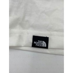 Outlet The North Face T-Shirt Simple Dome Rozmiar XXL Biały - NF0A87NGFN4