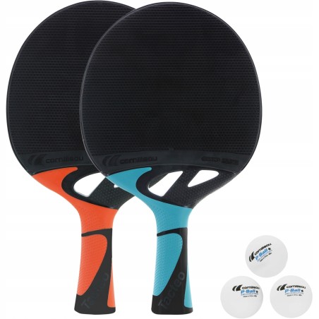 OUTLET ZESTAW PING PONG TACTEO DUO OUTDOOR CORNILLEAU 2 RAKIETKI OPIS