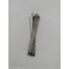 LUXU 39 szt szprych rowerowych typu J-Bend 14G ze stali nierdzewnej 205 mm