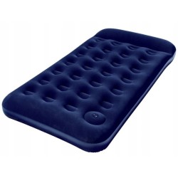 Materac jednoosobowy Bestway 188 x 99 x 28 cm niebieski wbudowana poduszka