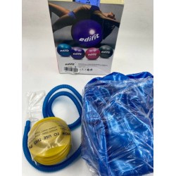 Outlet EDIFIT PIŁKA DO ĆWICZEŃ GIMNASTYCZNA FITNESS 65 CM + POMPKA