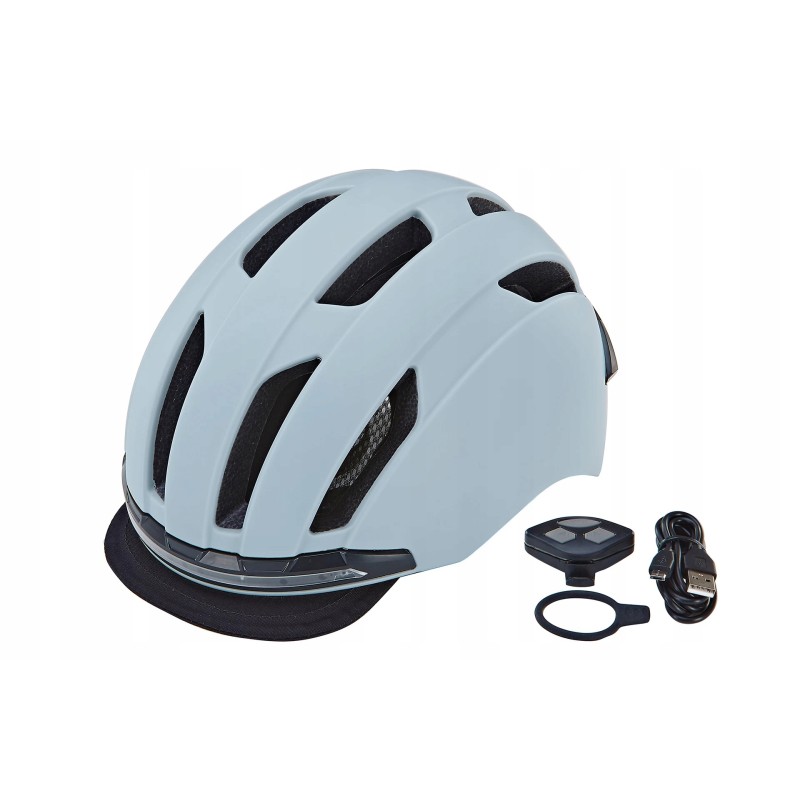 KASK ROWEROWY DZIECIĘCY PROPHETE ECO URBAN IN-MOLD 52-58 cm