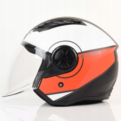 KASK MOTOCYKLOWY LS2 OF616 AIRFLOW II COVER BROWN Otwarty Jet S