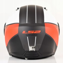 KASK MOTOCYKLOWY LS2 OF616 AIRFLOW II COVER BROWN Otwarty Jet S