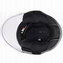 KASK MOTOCYKLOWY LS2 OF616 AIRFLOW II COVER BROWN Otwarty Jet S
