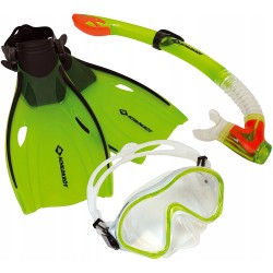 Outlet Zestaw SCHILDKROT FUN SPORT Junior Snorkel Set BERMUDA 3part S/M