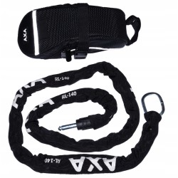 Outlet Łańcuch zabezpieczający do Blokady Koła AXA RLC Defender 140cm+sakwa