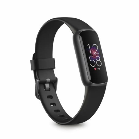 Outlet Smartband Fitbit Luxe czarny 36,3 x 17,5 x 10,2 mm Bluetooth AMOLED