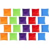 Outlet KreativeKraft zestaw 19 kolorowych BeanBags WORECZKI do zabawy