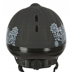 Kask jeździecki Beauty, czarny, 52-55 cm, Covalliero TOCZEK