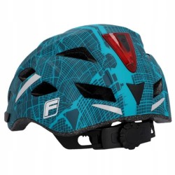 Kask rowerowy FISCHER Urban Plus NY, S/M, 52-59 cm, niebieski
