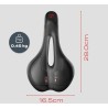 Outlet Ergonomiczne siodełko rowerowe z miękkimi wkładkami żelowymi