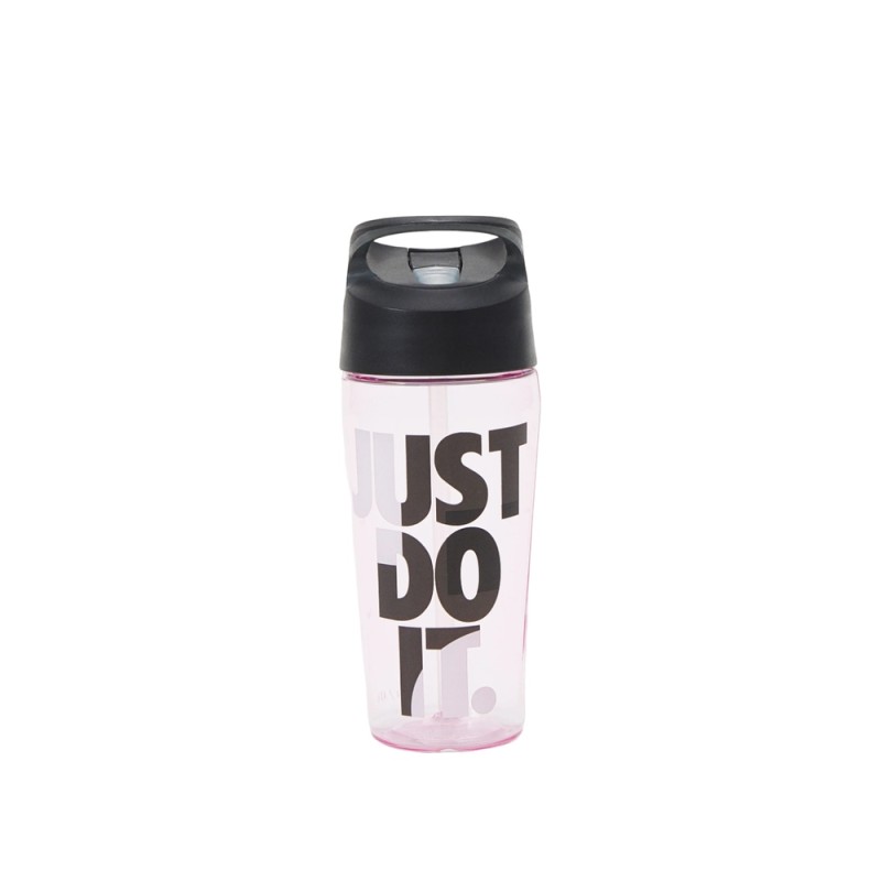 Outlet Bidon butelka sportowa Nike 470ml różowa ze słomką Hypercharge OPIS!