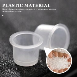 ULTNICE 15mm kolorowe nasadki do tatuażu duże rozmiar L