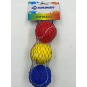 Schildkröt Funsports 970046 piłka tenisowa 3sztuki niebieska czerwona zółta