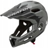 KASK ROWEROWY CZARNY CRATONI C-MANIAC 2.0 MX MTB ROZM. 58-61