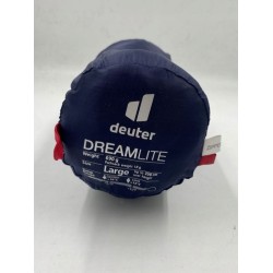 Outlet VAUDE śpiwór rozmiar Large 220 x 80 x 50cm 690g 500syn niebieski
