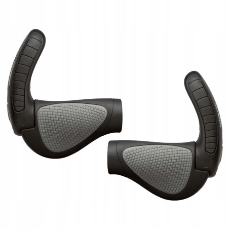 Outlet Ergon GP3 Small Gripshift chwyty rowerowe z rogami do MTB /Touring