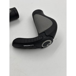Outlet Ergon GP3 Small Gripshift chwyty rowerowe z rogami do MTB /Touring