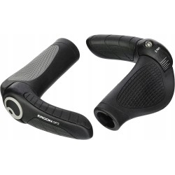 Outlet Ergon GP3 Small Gripshift chwyty rowerowe z rogami do MTB /Touring