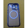 UNDEUX Etui 360° do iPhone 14 Pro z etui MagSafe uszkodzone OPIS