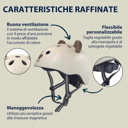 Kask rowerowy Hudora Beary r. XS