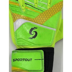 Outlet Sportout rękawice bramkarskie dla dzieci oddychające rozmiar 5