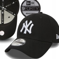 Outlet New Era Cap czapka z daszkiem czarny rozmiar obwód 54.9 - 60.6 cm