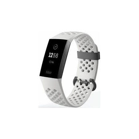 USZKODZONY Smartband Fitbit Charge 3 biały OPIS
