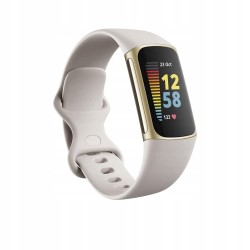 Outlet Smartband Fitbit Charge 5 beżowy uszkodzony OPIS