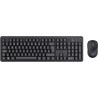 Outlet Trust YmoII Silent Keyboard Mouse Set Bezprzewodowy hiszpański układ
