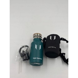 Outlet Butelka Super Sparrow pojemność 350 ml zielony wymienne zakrętki