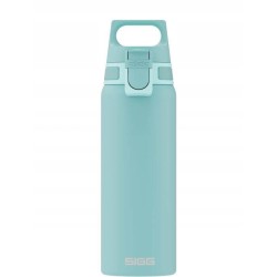 Outlet Stalowa butelka na wodę turystyczna turskusowa Shield One 750ml